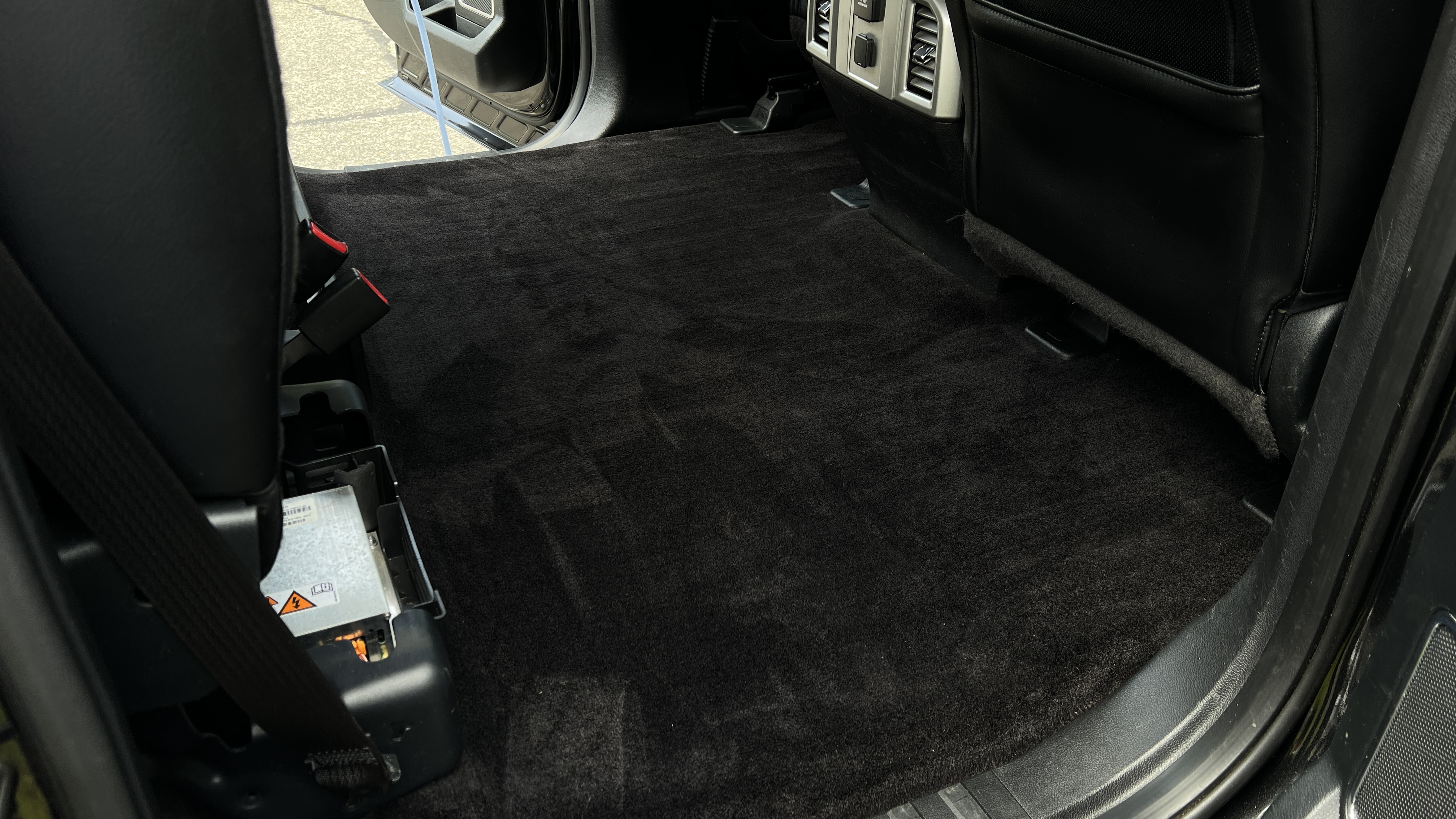 Interior cleaning